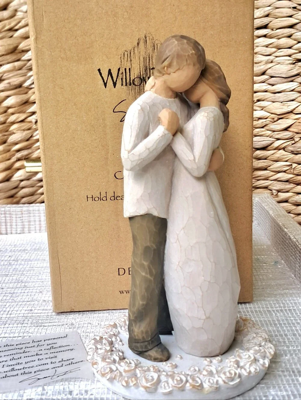 Willow Tree Wedding Cake Topper® Promise Figurine 6